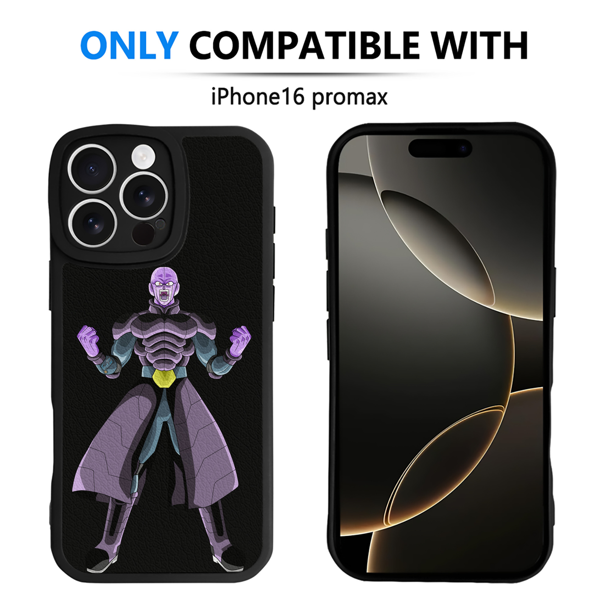（画像用） ドラゴンボール DRAGON BALL 【iPhone 16シリーズ対応】シリコンスマホケース（レザー調） 材質：シリコン